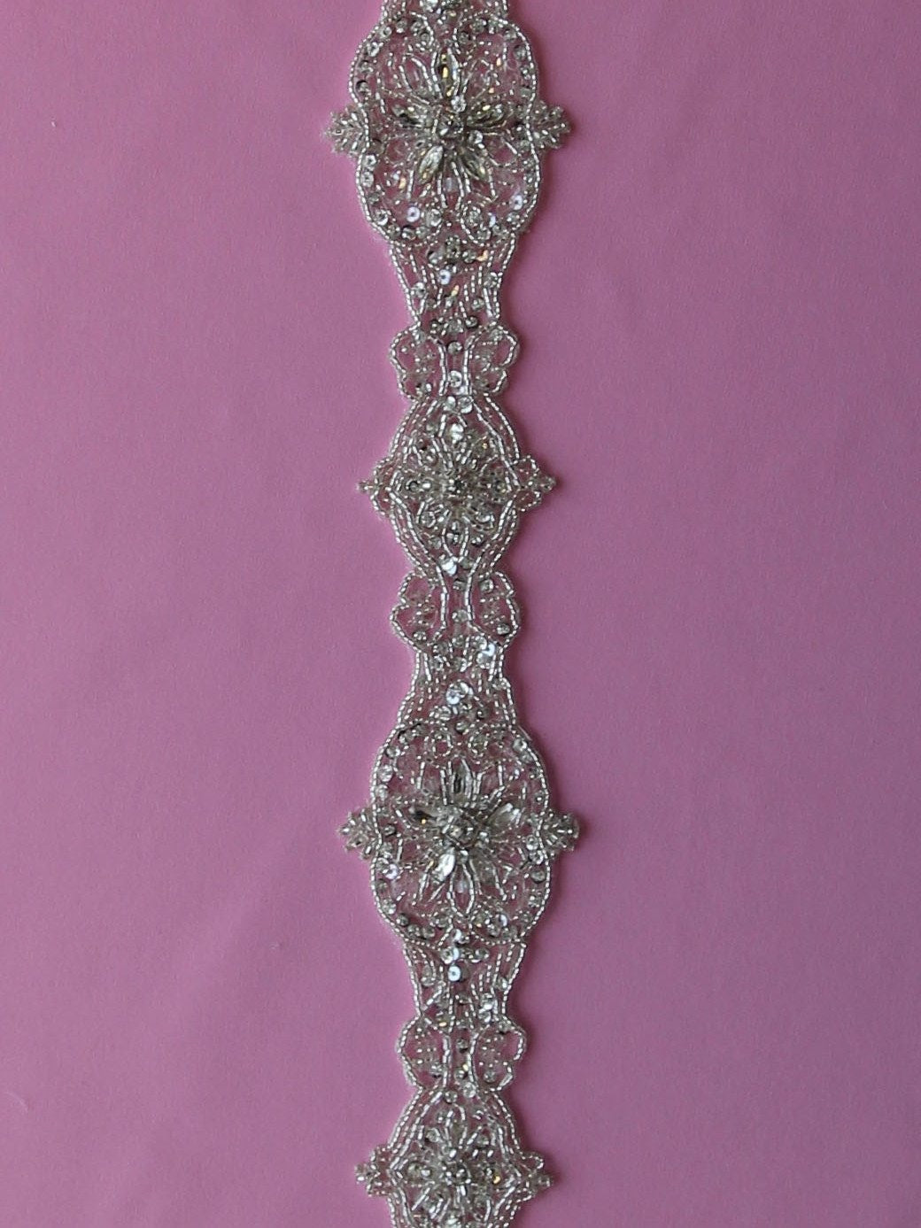 Crystal Dress Trim - Taurus