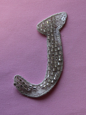 Beaded Letter J