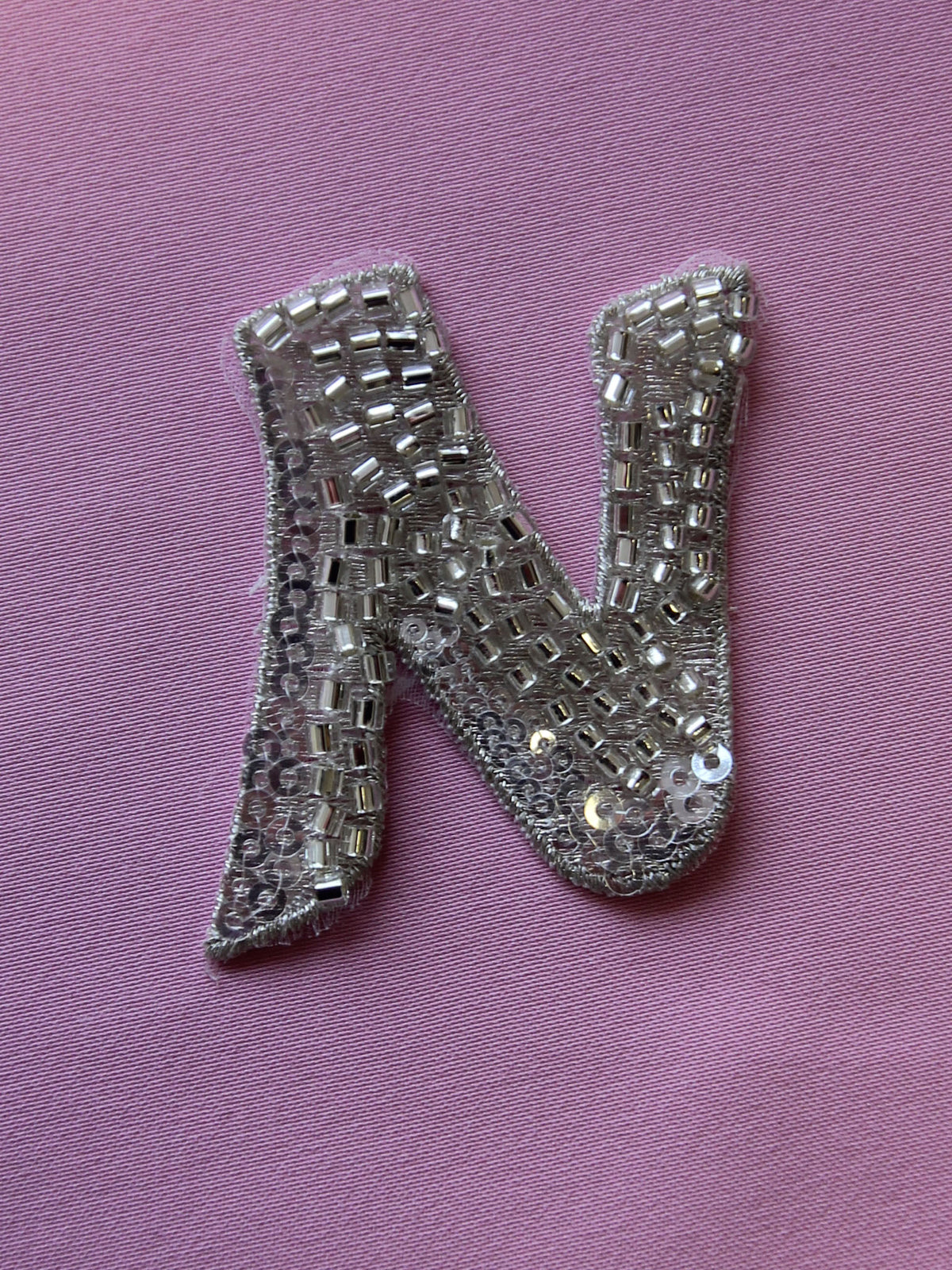 Beaded Letter N