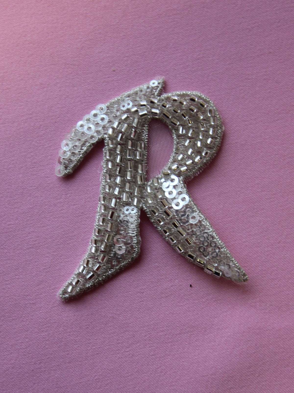 Beaded Letter R