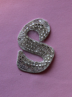 Beaded Letter S