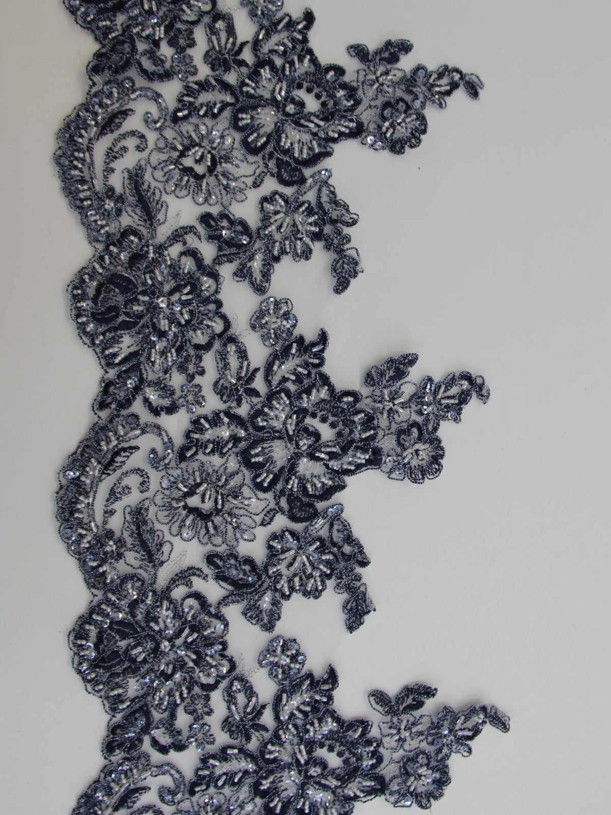 French Blue Lace Trim - Victoria