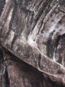 Silk Velvet (137cm/54") - Ruffle