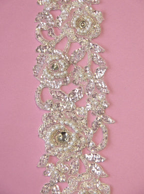 Sequinned Dress Trim - Zodiac