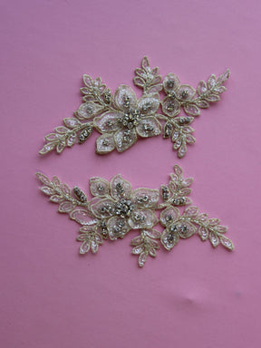 Gold Crystal Embroidery - Delta