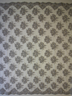 Grey Corded Lace - Jaylin