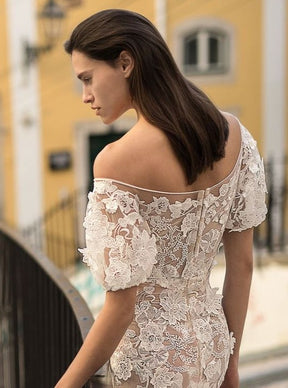 Ivory 3D Lace - Meghan