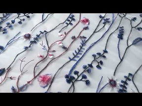 Tutti Frutti Embroidered Lace - Sassi