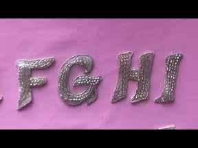 Beaded Letter I