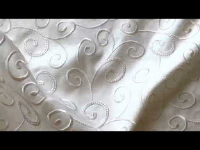 Embroidered Waistcoat Fabric - Manhattan