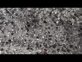 Grey Beaded Lace - Britte