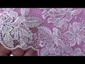 Ivory Glitter Lace - Memoir
