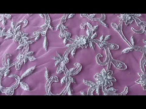 Ivory Beaded Lace - Bibi