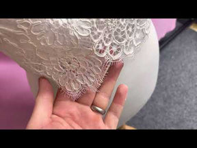 Ivory Corded Lace Trim - Mackenzie