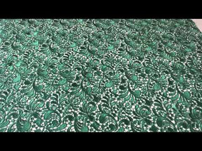 Green Guipure Lace - Theresa