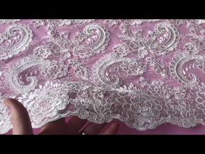 Ivory Corded Lace - Isla