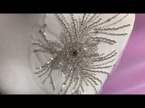Crystal Embroidery - Peony