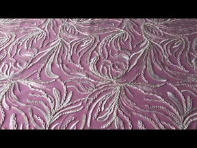 Ivory Embroidered Lace - Fiorella
