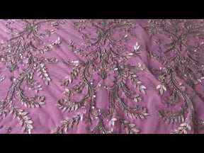 Ivory Beaded Vintage Lace - Jutta