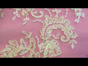 Ivory Beaded Lace - Anoushka