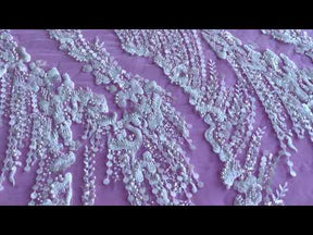 Ivory Sequined Lace - Arsenie