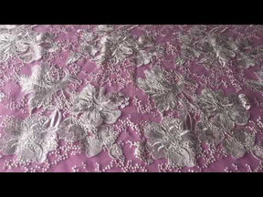 Ivory Embroidery Lace - Bronwyn