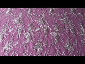 Ivory Embroidered Lace – Antonia