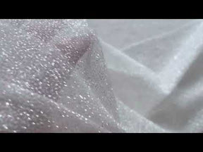 Ivory Glitter Tulle - Magnetism