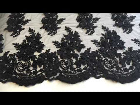 Black Beaded Lace - Quinn