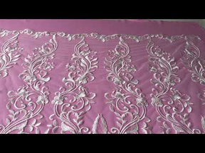 Ivory Embroidered Lace – Greer