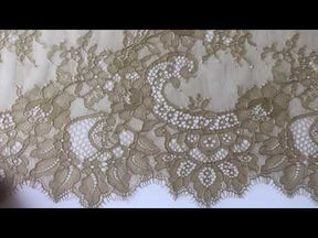 Champagne Raschel Lace - Katherine