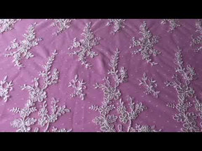 Ivory Corded Lace - Delmira
