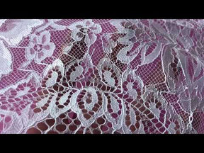 Ivory Raschel Lace - Siri