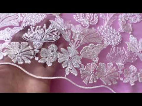 Ivory Embroidered Lace - Frankie