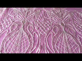 Ivory Embroidered Lace - Xenia