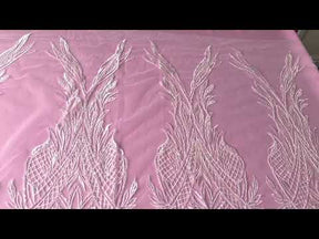 Ivory Embroidered Lace - Kyna