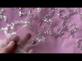 Ivory Sequin Lace - Paradeena