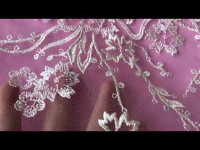 Ivory Embroidered Lace - Fayette