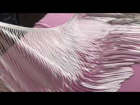 Ivory Fringe Trim - Essence