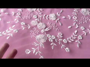 Italian Embroidery Lace - Bonet
