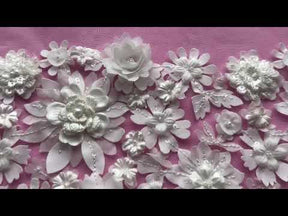 Ivory Flower Lace - Mackenna