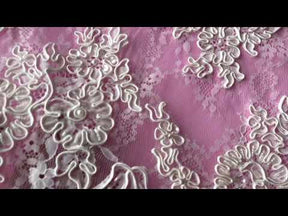 Ivory Corded Lace – Gemma