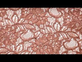 Terracotta Corded Lace - Sinead