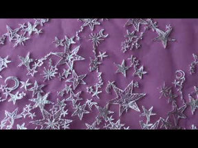 Ivory Embroidered Lace - Pabla