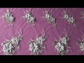 Ivory Flower Lace - Naomi