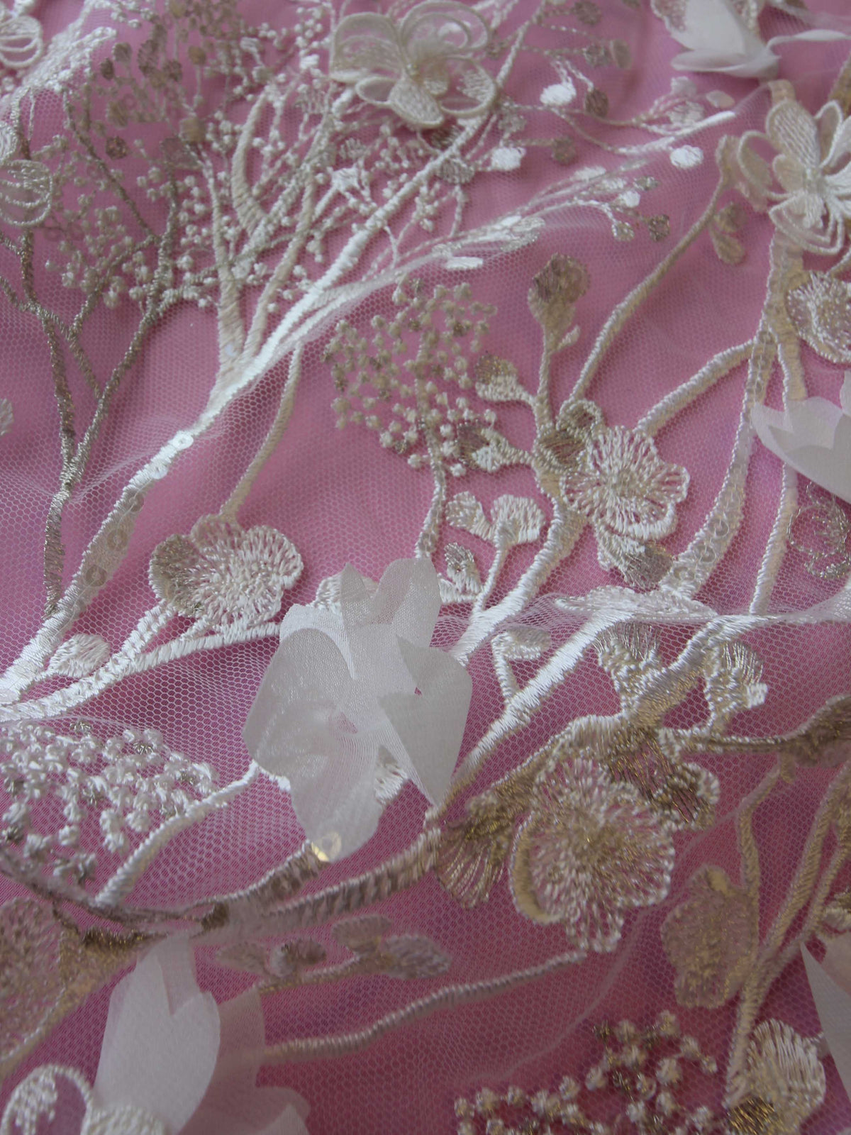 Ivory 3d Lace Julianne Cf