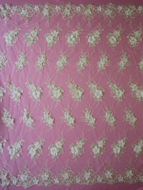 Ivory Flower Lace - Naomi