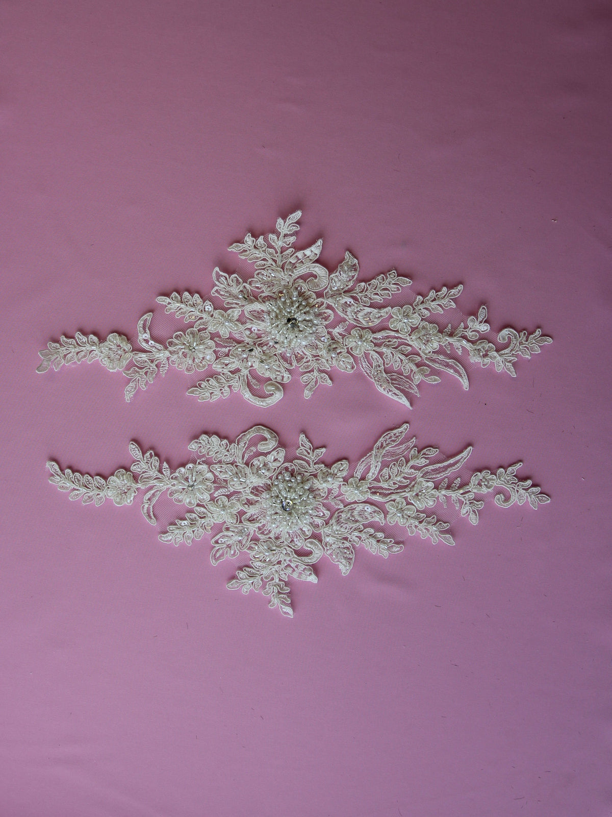 Ivory Corded Lace Appliques - Utah