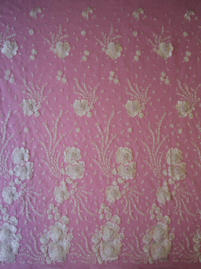 Ivory Beaded Lace - Bennedetta