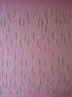 Ivory Beaded Lace - Cynthia